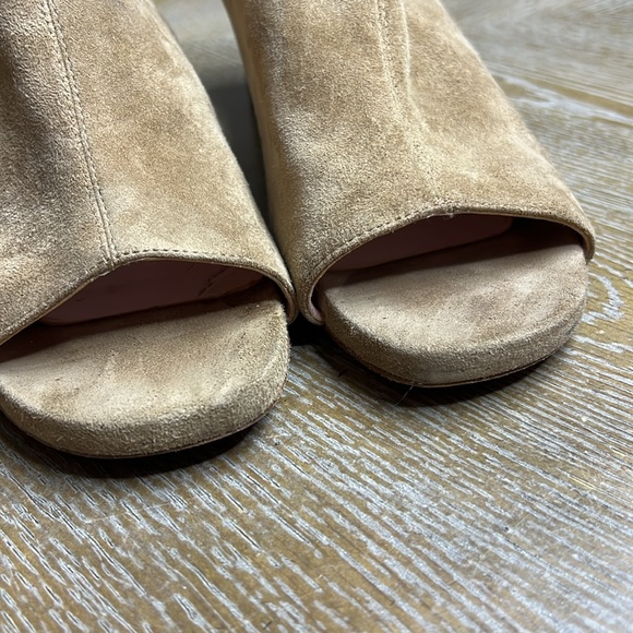 TARYN ROSE Rachina Tan Suede Heeled Sandals 8.5 - Picture 3 of 10